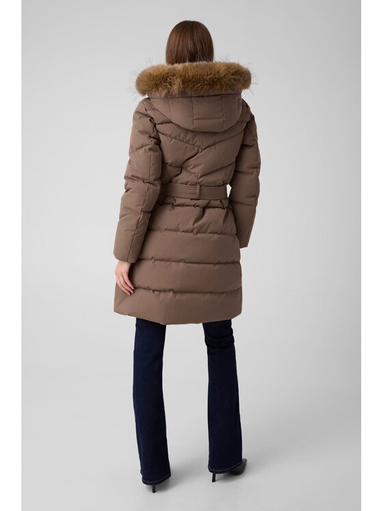 Guess Guess Bunda pro přechodné období 184823 Hnědá Classic Fit