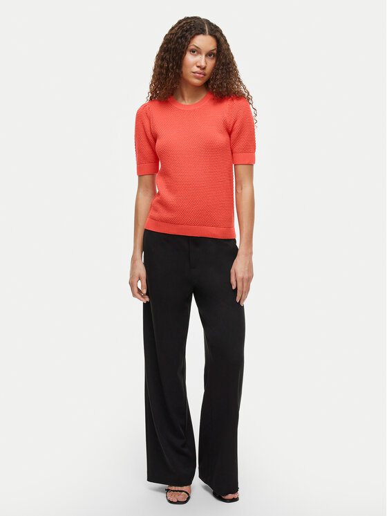 Vila Vila Pulover Dalo 14084421 Roz Regular Fit