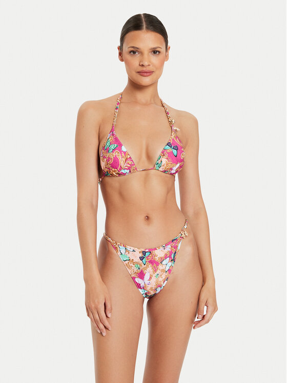 Guess Guess Vrchní část bikin E4YJ06 MC04R Růžová