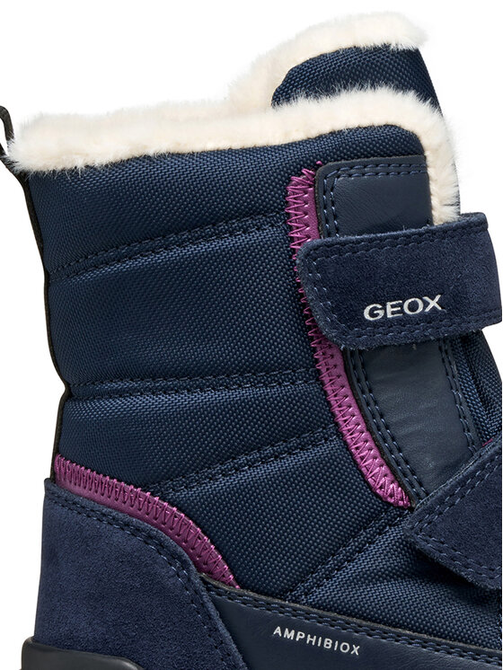 Geox Geox Schneeschuhe J Trekkyup Girl B Abx J46M7E 08V22 C4269 D Dunkelblau