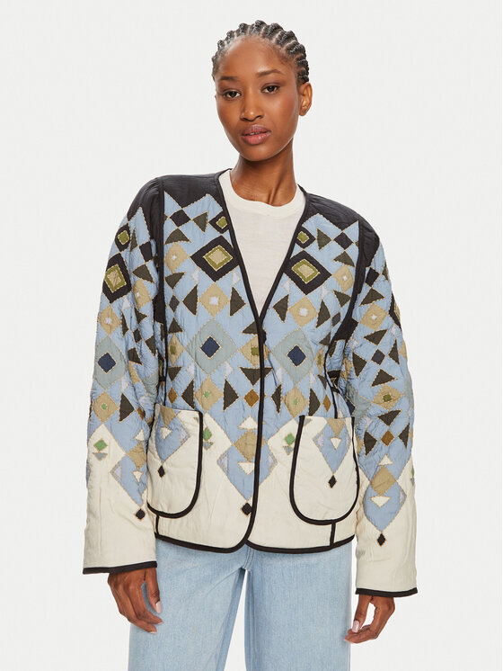 Munthe Munthe Übergangsjacke Osi 242150224202 Bunt Loose Fit