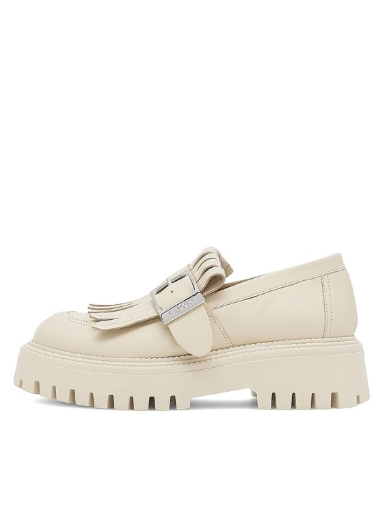Badura Badura Loafersy DEBORAH-24SS200 Beżowy