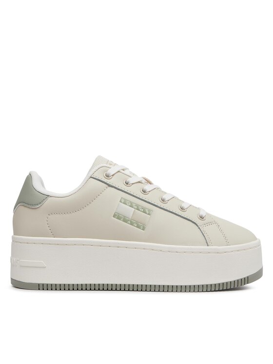 Tommy Jeans Tommy Jeans Tenisice Tjw Flatform Ess EN0EN02518 Écru
