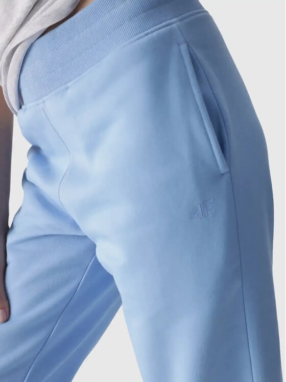 4F 4F Pantaloni da tuta 4FWMM00TTROF0946-32S Blu scuro Regular Fit
