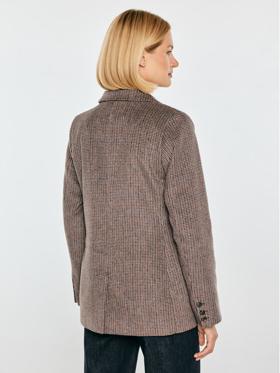 BIG STAR BIG STAR Marynarka ROSEMUNDA Brązowy Slim Fit