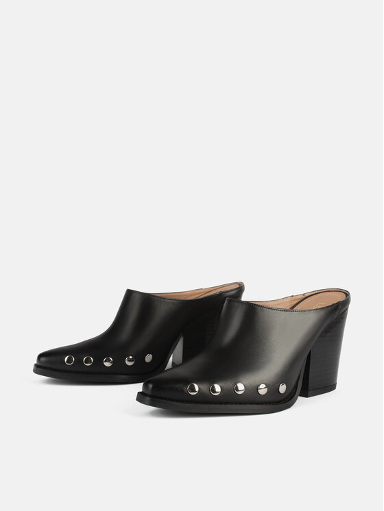 L37 L37 Klapki SILVER STARS Czarny