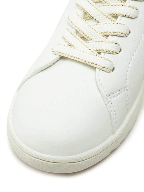 Tommy Hilfiger Tommy Hilfiger Sneakersy Low Cut Lace-Up Sneaker T3A9-33736-1355 M Biały