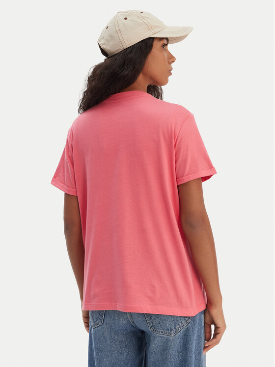 Roxy Roxy T-shirt Oceanregular ERJZT06078 Ružičasta Regular Fit