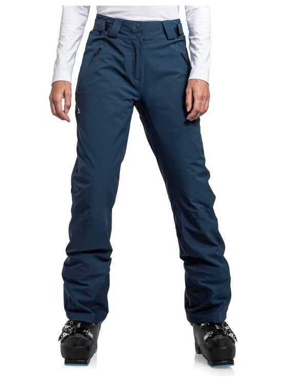 Schöffel Weissach Pantaloni Da Sci Uomo Sportivi - Impermeabili 10.000 Mm, Elastici 4 Direzioni - Taglia 54 Nero