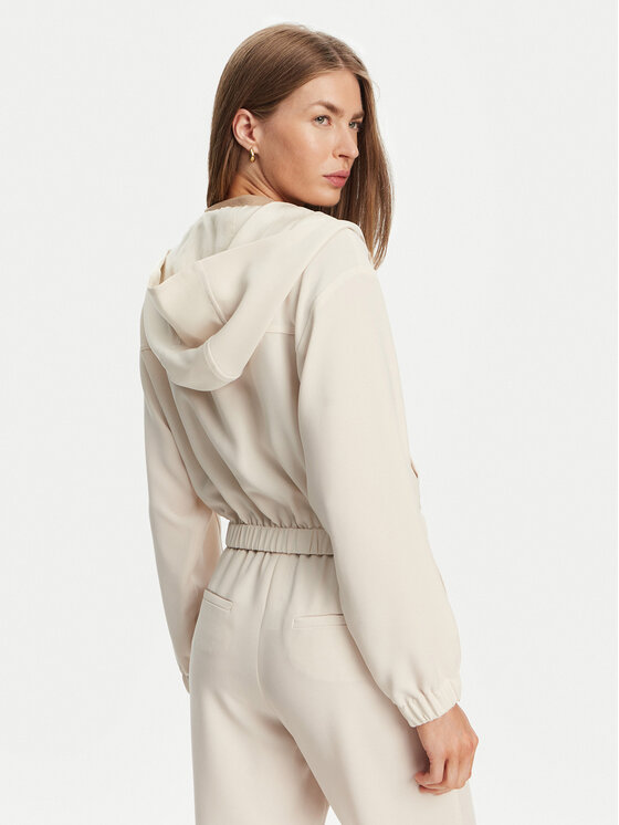 Marella Marella Felpa Daria 2513041045 Écru Regular Fit