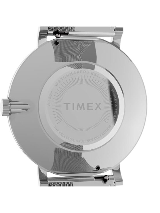 Timex Timex Ρολόι TW2U67000 Ασημί