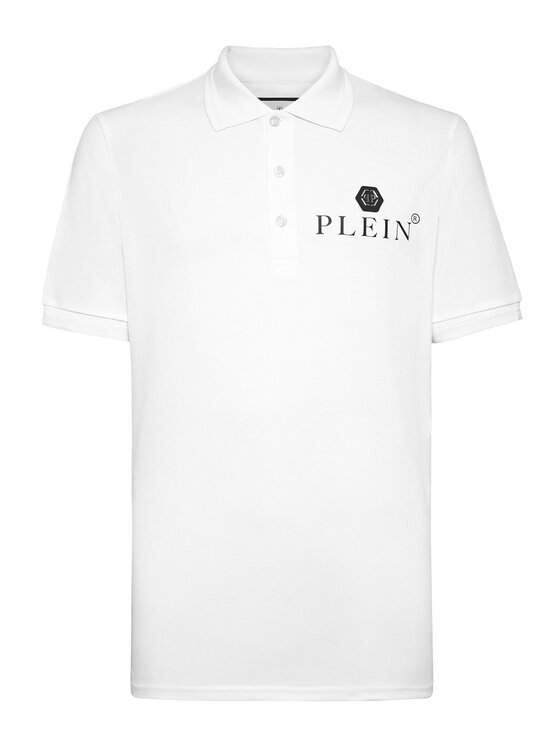 PHILIPP PLEIN PHILIPP PLEIN Polokošile 647 Bílá Slim Fit