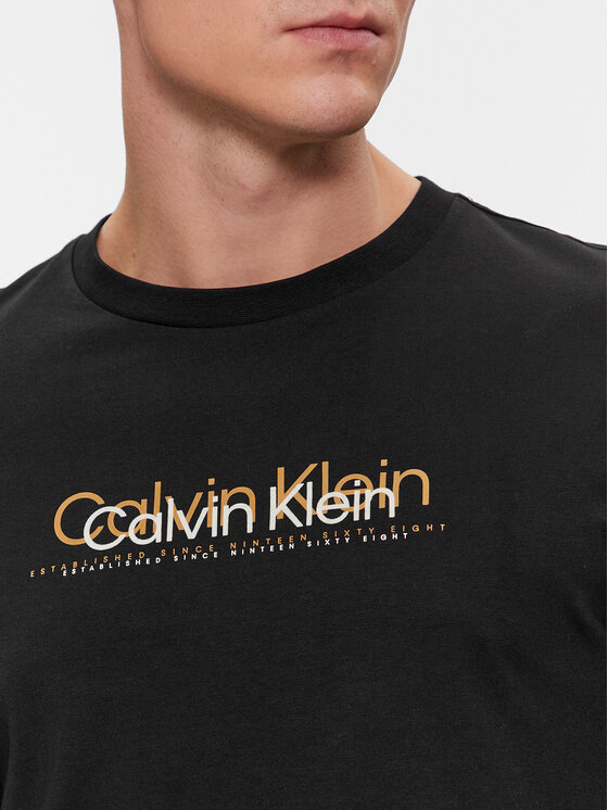 Calvin Klein Calvin Klein T-Shirt K10K111838 Czarny Regular Fit