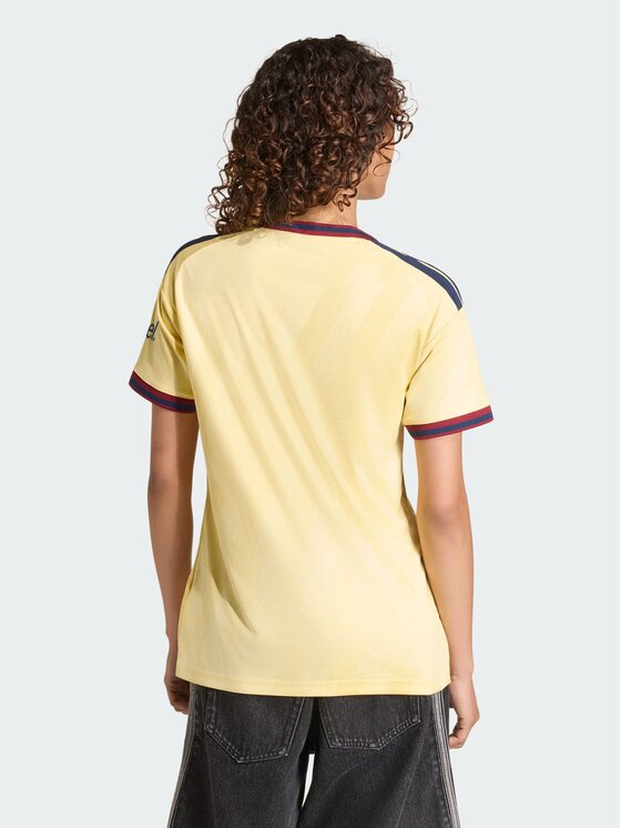 adidas adidas Koszulka techniczna 171987 Żółty Regular Fit