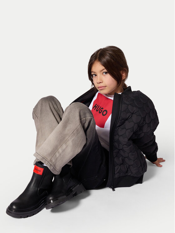 HUGO HUGO Тишърт G00572 D Бял Regular Fit