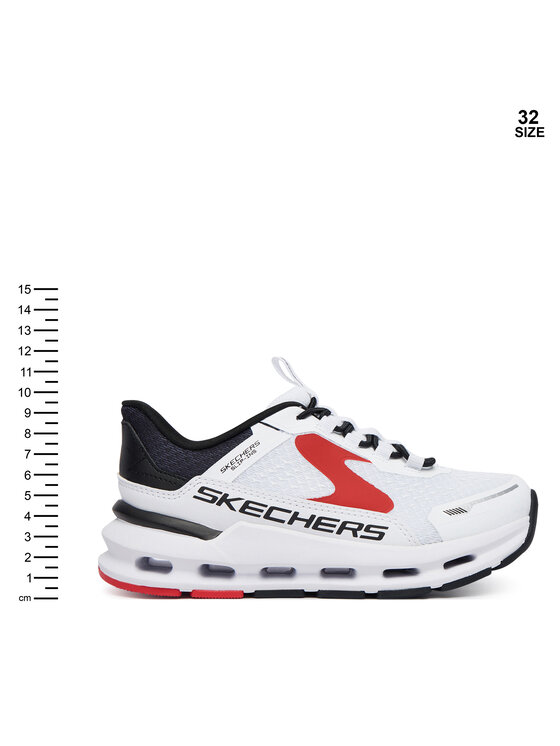 Skechers Skechers Сникърси Slip-Ins: Glide-Step Plus - Vista-Lane 404203L/WBKR Бял