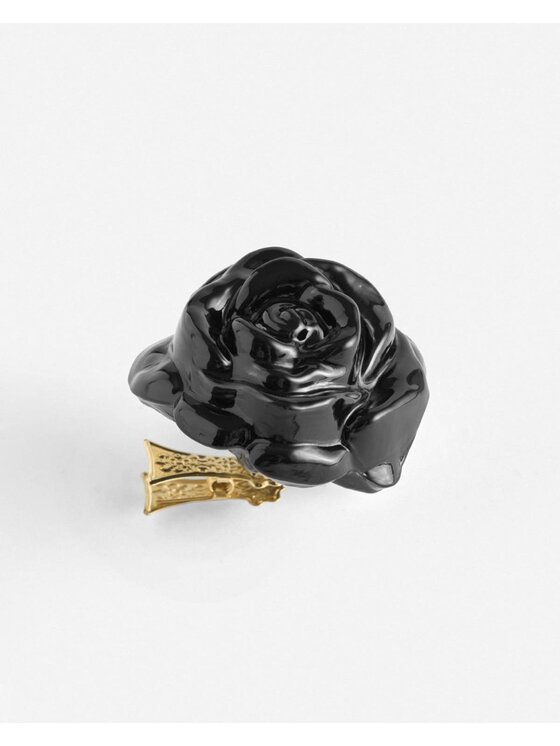 La Mania La Mania Bombka Rose Black II Czarny