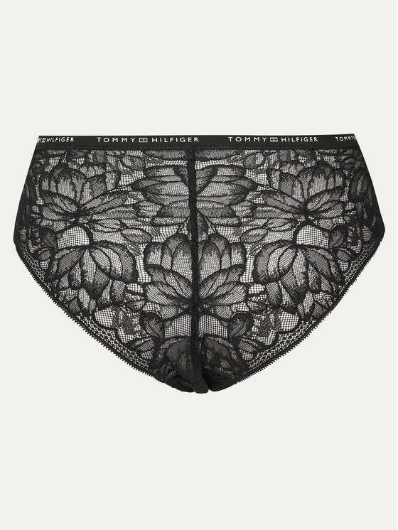 Tommy Hilfiger Tommy Hilfiger Culotte brasiliana UW0UW05247 Nero
