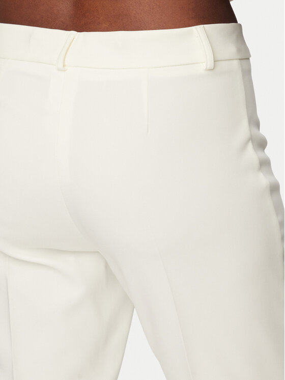 Rinascimento Rinascimento Pantaloni di tessuto CFC0128650003 Bianco Regular Fit