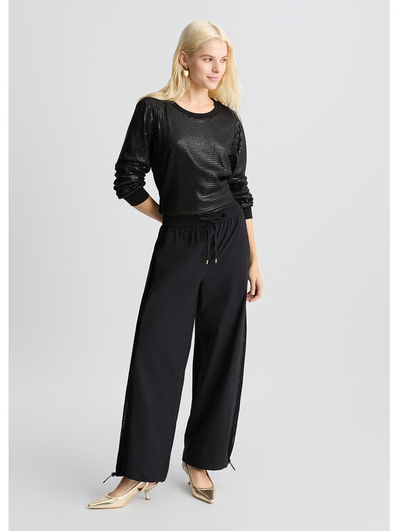Liu Jo Liu Jo Bluza TA5261J489922222 Czarny Regular Fit