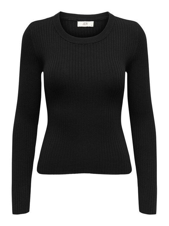 JDY JDY Džemper 15277223 Crna Regular Fit