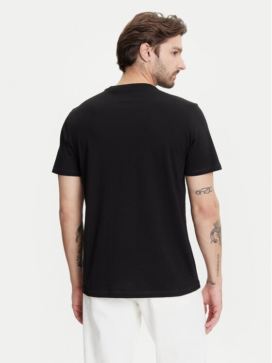 Guess Guess T-shirt M5YI15 I3Z14 Crna Regular Fit