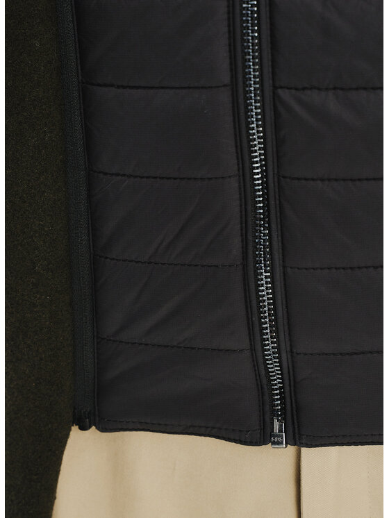 Pako Lorente Pako Lorente Płaszcz P24WP-7X-011 Zielony Classic Fit
