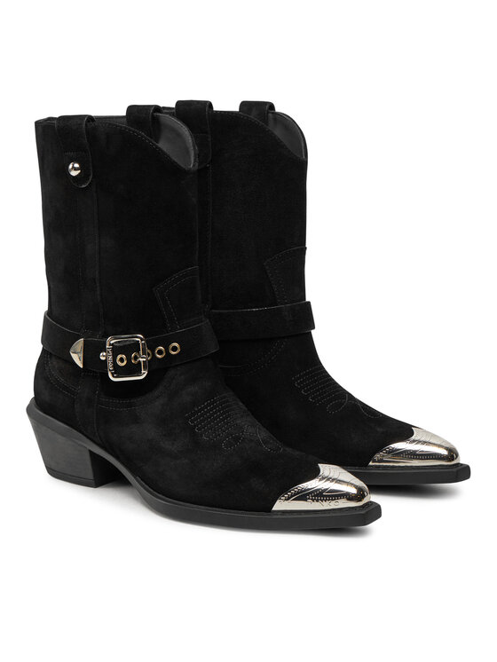 PINKO PINKO Kovboju apavi Tex 08 SD0197P002 Melns