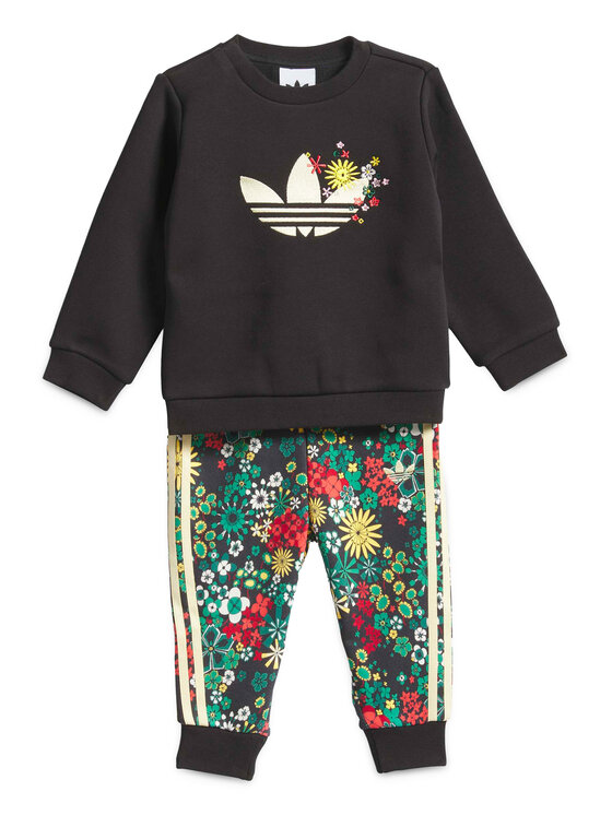 adidas adidas Tepláková souprava Liberty London KD3412 Černá Regular Fit
