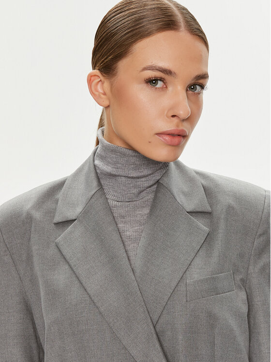 2NDDAY 2NDDAY Cappotto di transizione Toretto 2244110169 Grigio Relaxed Fit
