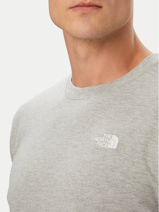 The North Face The North Face T-Shirt Evolution Simple Dome NF0A8CZ2 Szary Regular Fit
