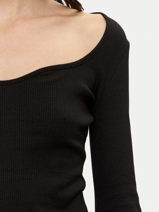 Brave Soul Brave Soul Bluza LLT-624SARAH Črna Slim Fit