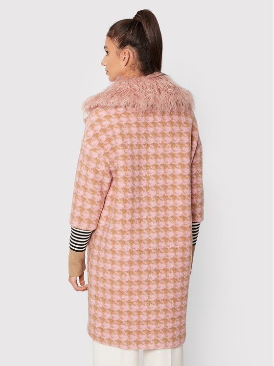 Cappotto di lana 22IB123/22RO Multicolore Regular