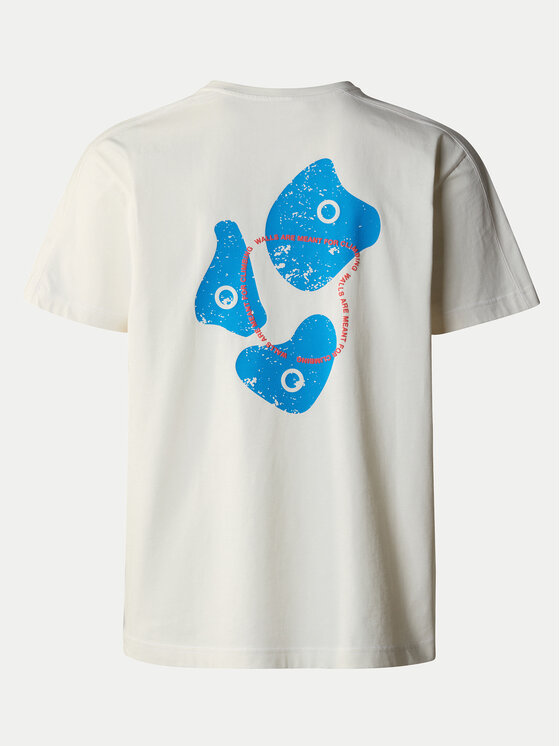 The North Face The North Face Tricou NF0A880R Écru Regular Fit
