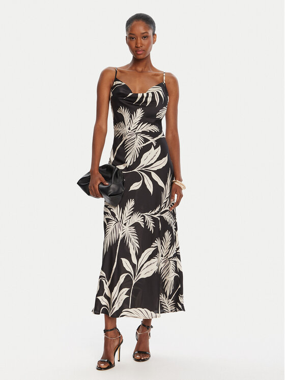 Guess Guess Coctailkleid W5GK85 WH9C2 Schwarz Classic Fit