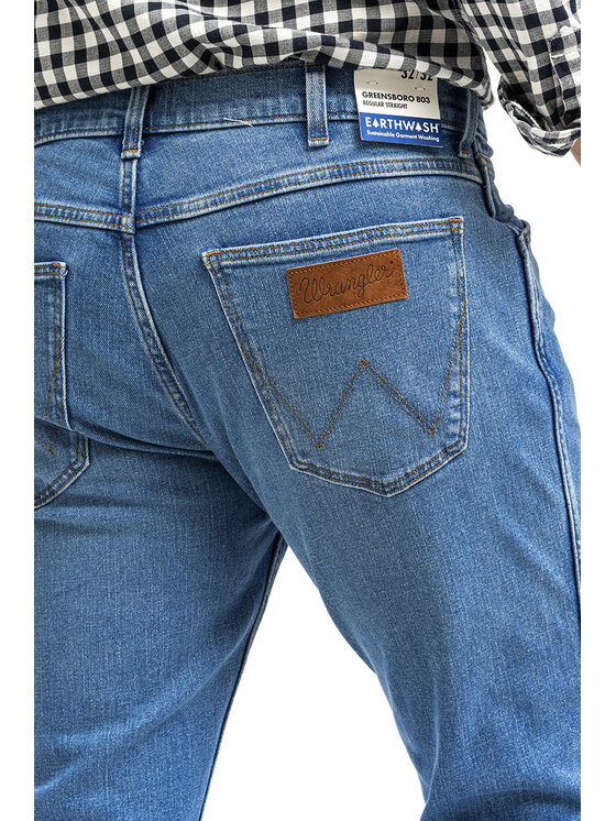 Wrangler Wrangler Jeans W15QHNR20_32/34 Blu Straight Leg