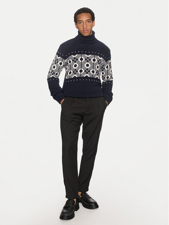 Paul&Shark Paul&Shark Rollkragenpullover 14311002 Dunkelblau Regular Fit