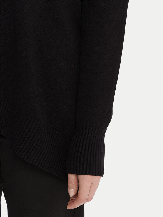 Kontatto Kontatto Pullover 3M0822C Schwarz Relaxed Fit