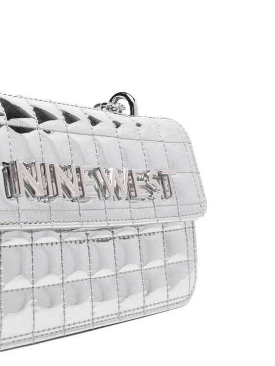 Nine West Nine West Geantă EO-Glamercy-Grace-LX10060 Argintiu