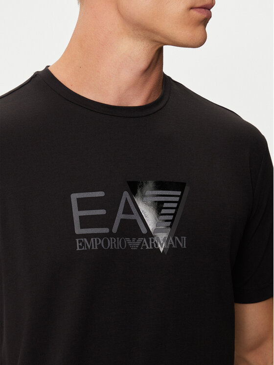 EA7 Emporio Armani EA7 Emporio Armani T-shirt 3DPT36 PJULZ 1200 Nero Regular Fit