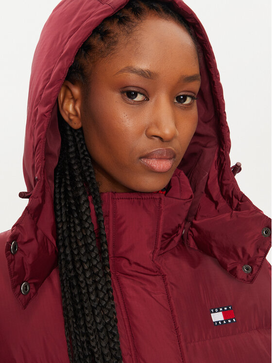 Tommy Jeans Tommy Jeans Pernata jakna Alaska DW0DW18860 Tamnocrvena Regular Fit