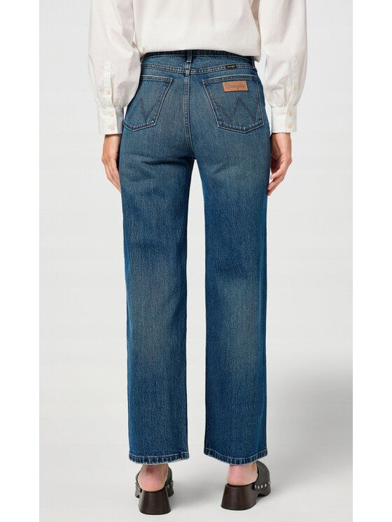 Wrangler Wrangler Jeansy Loose Straight Niebieski Loose Fit