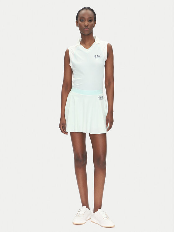 EA7 Emporio Armani EA7 Emporio Armani Tennisrock 7W000204 AF13282 M9040 Weiß Regular Fit