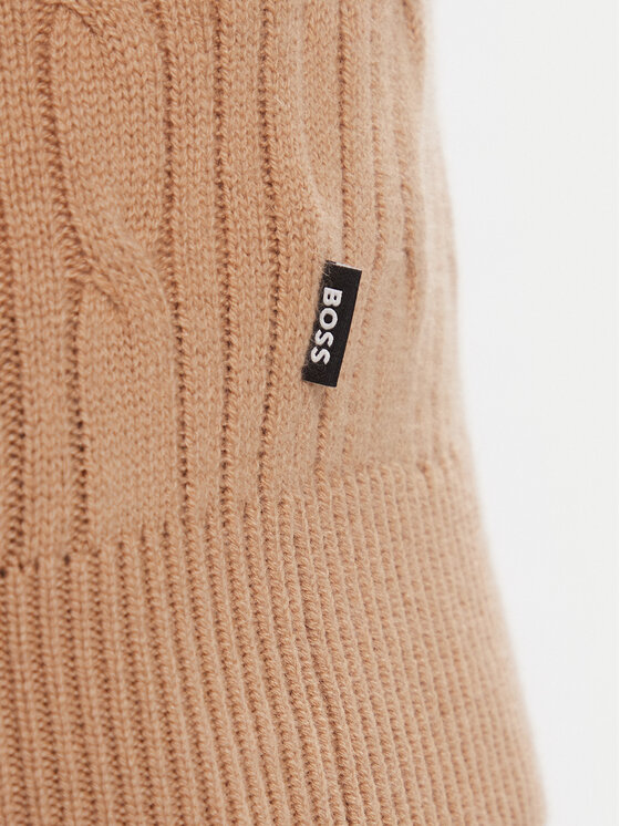 BOSS BOSS Kampsun H-Hetico 50549975 Beež Regular Fit