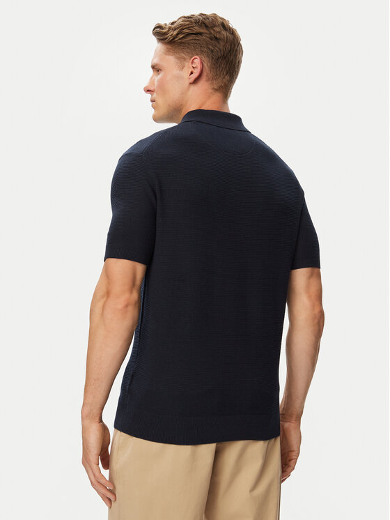 Beverly Hills Polo Club Beverly Hills Polo Club Tricou polo P-SS26M-M7280NVY Bleumarin Regular Fit