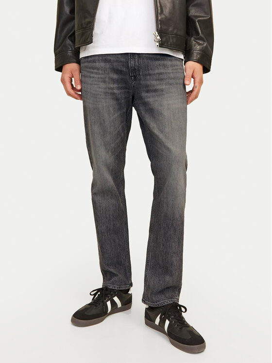 Jack&Jones Jeans Hlače Clark 12258108 Siva Regular Fit