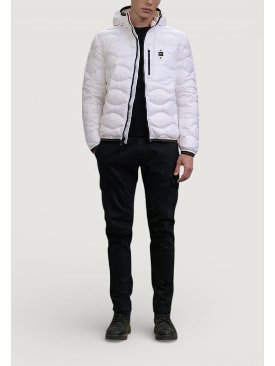 Blauer Blauer Giubbotto piumino WAVE Bianco Egg Fit