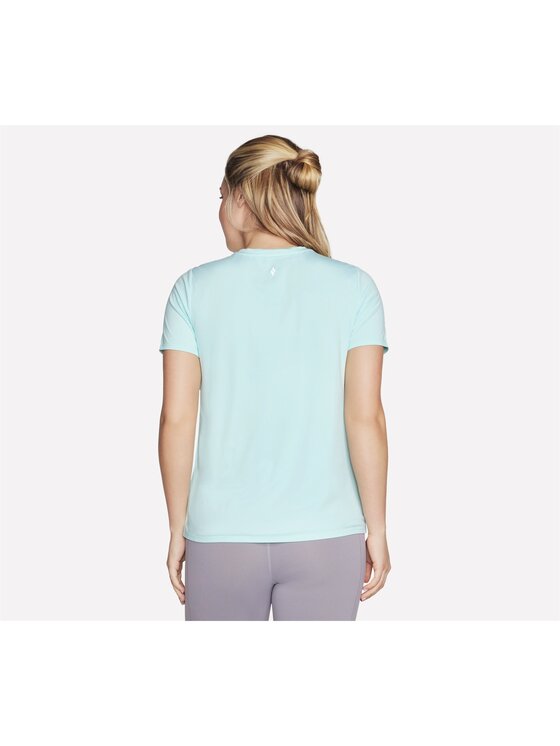 Skechers Skechers T-Shirt TS104-BLMN Niebieski Regular Fit