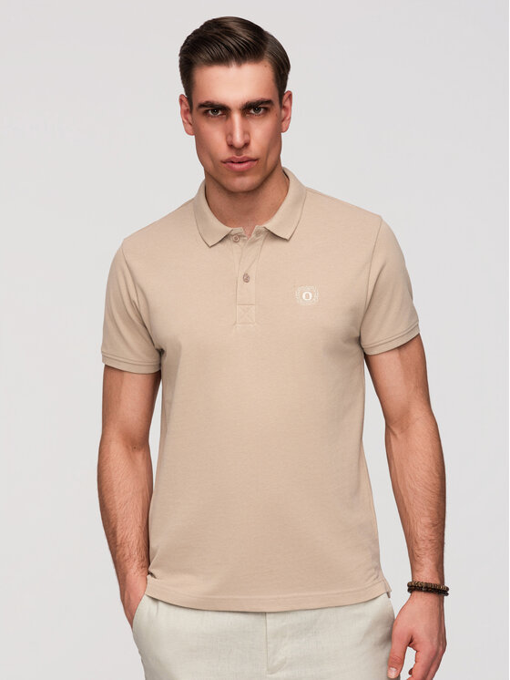 Ombre Ombre Polokošile OM-POBS-0171 Barevná Regular Fit