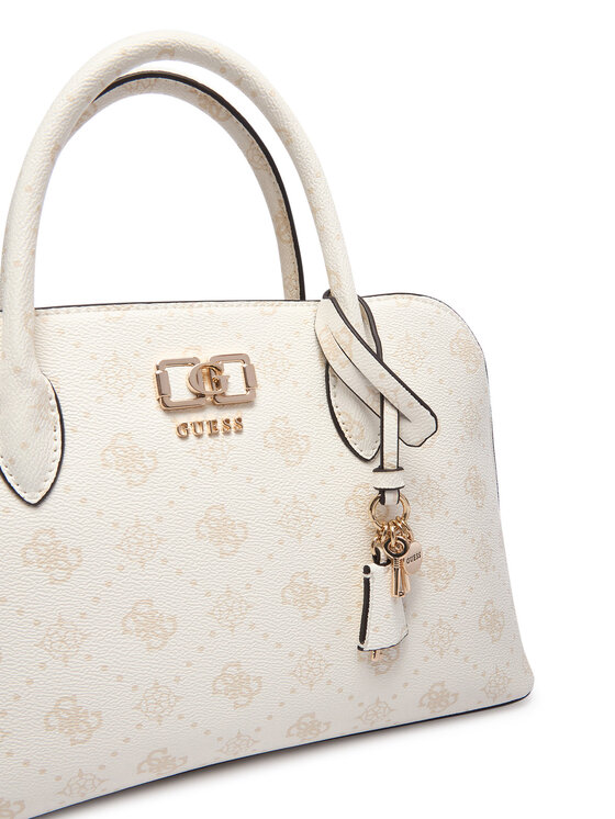 Guess Guess Τσάντα Emelie Logo HWGP99 28060 Λευκό